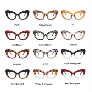 2022 New Fashion Vintage Anti Blue Light Cat Eye Women Glasse Retro Designer Eyeglasse Frame Ladies Ins Trending Clear Computer Alodia Store