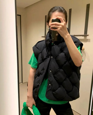 Loose Sleeveless Vests Ladies Coat Alodia Store