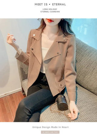 Fashion Long Sleeve Trench New Alodia Store