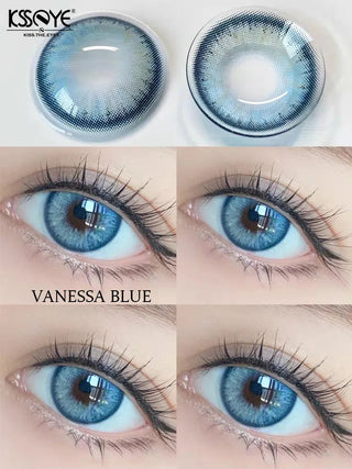 Bigsize Blue Contact Lenses For Eye Popular Lense Eye Color Cosplay 12 Colors Cosmetic Contact Lens Fast Delivery Alodia Store
