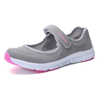 Ultra Light Mesh Flat Shoes For Women alodia store
