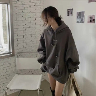 New in Hoodies & Sweatshirts Y2k Streetwear Women Top Hooded Shirt Clothes Longsleeve Oversize Sweatshirt Harajuku Manga Hoodie Alodia Store