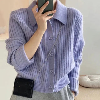 Long Sleeve Loose Suit Coat Woman Alodia Store