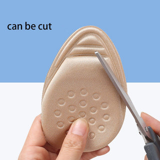 Women Men Pain Relief Forefoot Insert Half Insoles Front Foot Pads for Shoes Inserts alodia store