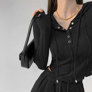 Long Sleeve Loose Suit Coat Woman Alodia Store