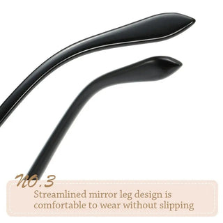 Men Women Portable Eye Protection Vintage Ultra Light Frame Reading Glasses Anti-Blue Light Eyeglasses Alodia Store