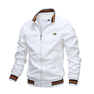 Embroidery CARTELOt Windbreaker Jacket for Men Alodia Store