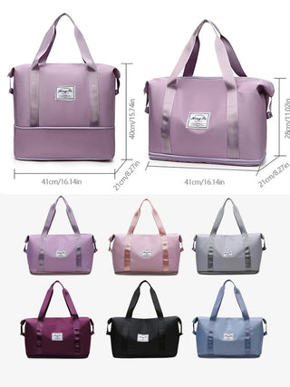 UNIXINU Carry On Travel Duffle Bag Nylon Waterproof Sports Gym Alodia Store