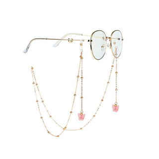 2023 NEW Fashion Pendant Glasses Chains Cross Eyeglasses Sunglasses Spectacles Metal Chain Holder Cord Lanyard Necklace alodia store