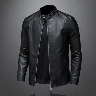Mens Moto Biker Leather Coat Alodia Store