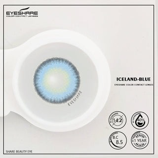 EYESHARE 1 Pair Colored Contact Lenses Natural Look Gray Eye Lenses Brown Contact Blue Lenses Fast Delivery Green Eye Lenses Alodia Store