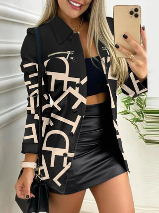Jackets Loungewear Simple Long Sleeve Alodia Store