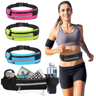 Sports Fanny Pack Women Running Waist Bag Men Belt bag Phone Gym Bag Water Hydration Backpack Running Accessories Alodia Store