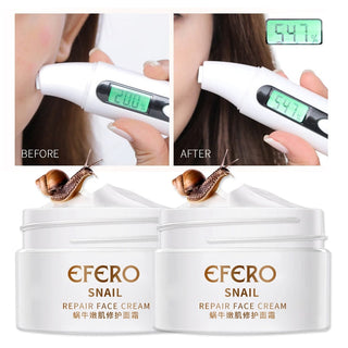 EFERO Hyaluronic Acid Essence Serum Moisturizing Snail Day Cream Face Cream Anti Wrinkle Firming Whitening Brighten Face Cream Alodia Store