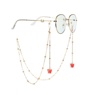 2023 NEW Fashion Pendant Glasses Chains Cross Eyeglasses Sunglasses Spectacles Metal Chain Holder Cord Lanyard Necklace alodia store