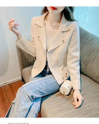 Fashion Long Sleeve Trench New Alodia Store