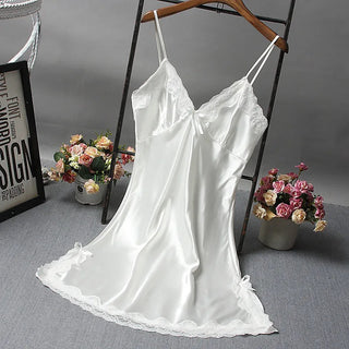 Sexy Lace Patchwork Camisola Lingerie Nighty Alodia Store