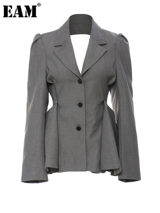 Long Sleeve Loose Fit Jacket Fashion Spring Autumn Alodia Store