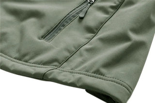 Hooded Man Coat Jacket Military Alodia Store