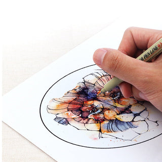 Manga Markers Needle Pen Art Hand-painted Sketch Pens Stationery Set alodia store