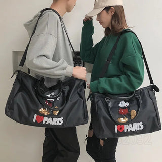 Disney Mickey's New Travel Bag Large-capacity  Oxford Cloth High-quality Men's and Women's Handbags Alodia Store