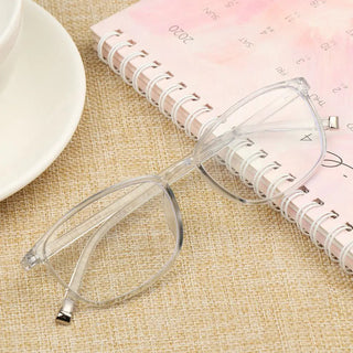 Ultralight PC Frame Reading Glasses Anti Blue Rays Eyeglasses High-definition Reduces Eye Strain Flat Mirror Eyewear +1.0~+4.0 Alodia Store