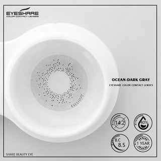 EYESHARE 1 Pair Colored Contact Lenses Natural Look Gray Eye Lenses Brown Contact Blue Lenses Fast Delivery Green Eye Lenses Alodia Store