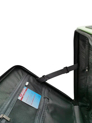 Travel Suitcase On Wheels silver rolling luggage Alodia Store