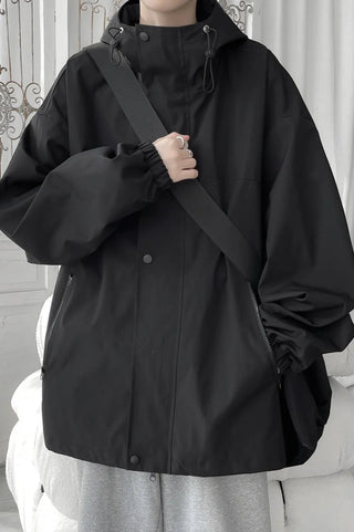 Hooded Jacket for Men Bomber Jacket ALODIA STORE