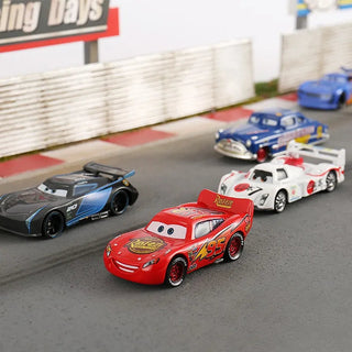 New Disney Pixar Car 3 Lightning McQueen Racing Family Jackson Storm Ramirez 1:55 Die Cast Metal Alloy Children's Toy Car Alodia Store