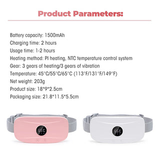 Menstrual Heating Belt Electric Abdomen Waist Alodia Store