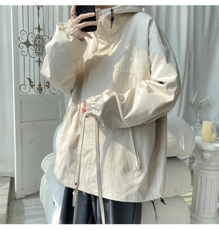 Hooded Jacket for Men Bomber Jacket ALODIA STORE