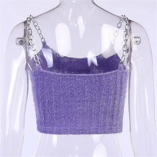 Top Butterfly Embroidery Chain Alodia Store