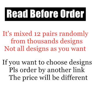 SOMESOOR Hundreds Styles Fashion African Wooden Drop Earrings Afro Arts Printed Black Loops Dangle Jewelry For Women Mix 12Pairs Alodia Store