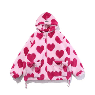 faux rabbit fur jacket Alodia Store