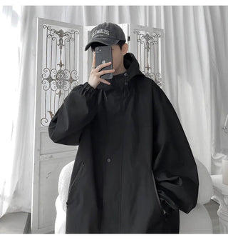 Hooded Jacket for Men Bomber Jacket ALODIA STORE