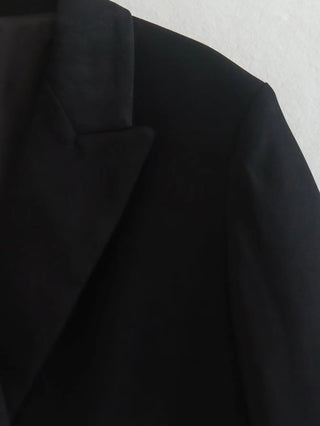 TRAF 2024 Long Sleeve Blazers for Women Coat Alodia Store