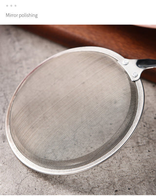 Kitchen Multi-functional Filter Spoon Stainless Steel Fine Mesh Wire Oil Skimmer Strainer Fried Food Net Kitchen Gadgets Alodia Store