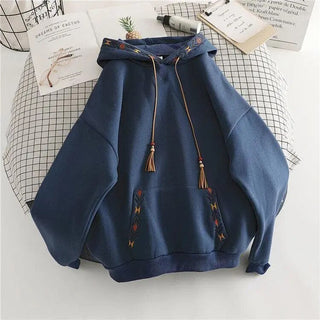 New in Sweatshirts Hoodies Autumn Winter Y2k Tops Clothes Women Sweatshirt Japanese Fashion Longsleeve Crewneck Korean Woman Emo Alodia Store