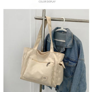 Tote Bag 2023 New Canvas Commuter Handbag Women Bag Alodia Store