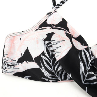 High Waist  Sexy Bikini Set Swimsuit Floral Beachwear V-Neck Bathing Suits Female ALODIA STORE