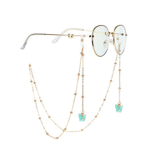 2023 NEW Fashion Pendant Glasses Chains Cross Eyeglasses Sunglasses Spectacles Metal Chain Holder Cord Lanyard Necklace alodia store