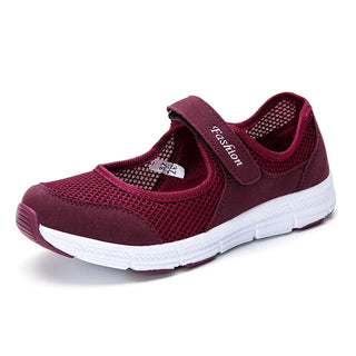 Ultra Light Mesh Flat Shoes For Women alodia store