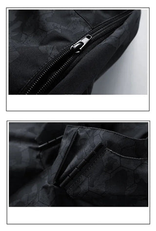 Military Hooded Rushing Jacket Alodia Store