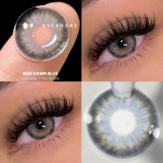 EYESHARE 2pcs Natural Color Contact Lenses Alodia Store