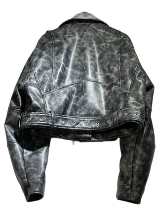 Vintage Loose Pu Faux Leather Alodia Store