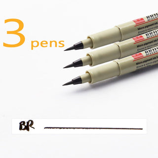Manga Markers Needle Pen Art Hand-painted Sketch Pens Stationery Set alodia store
