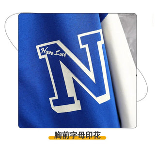 Men's Letter Printed Loose Baseball Jacket Fashion Alodia Store