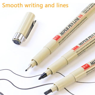 Manga Markers Needle Pen Art Hand-painted Sketch Pens Stationery Set alodia store