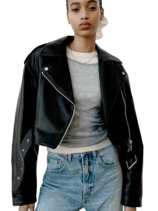 Vintage Loose Pu Faux Leather Alodia Store